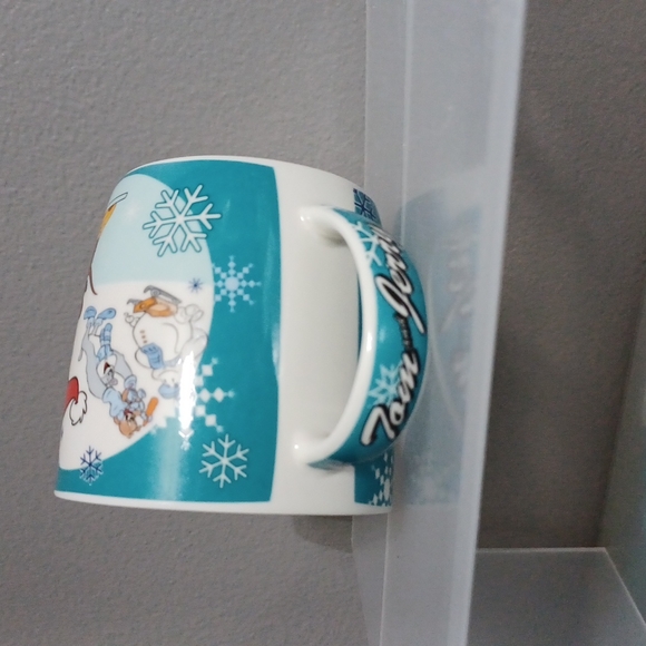 Tom & Jerry Vintage Veroni winter Snowman scene mug TM  Turner Entertainment s10 - Picture 8 of 9